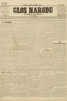 Głos Narodu (wydanie wieczorne). 1915, nr 118