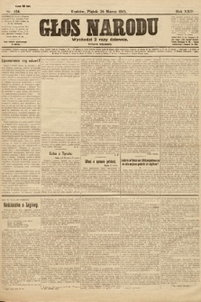 Głos Narodu (wydanie wieczorne). 1915, nr 154