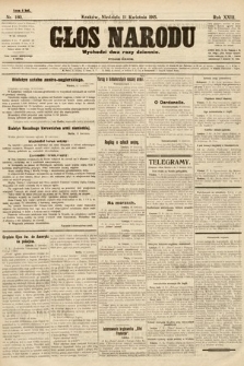 Głos Narodu (wydanie poranne). 1915, nr 180