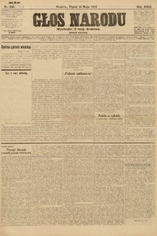 Głos Narodu (wydanie wieczorne). 1915, nr 240