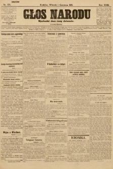 Głos Narodu (wydanie poranne). 1915, nr 271