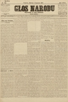 Głos Narodu (wydanie wieczorne). 1915, nr 280
