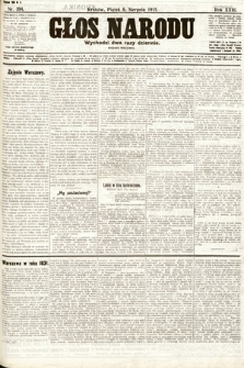 Głos Narodu (wydanie wieczorne). 1915, nr 394