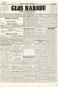 Głos Narodu (wydanie wieczorne). 1915, nr 671