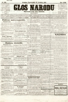 Głos Narodu (wydanie poranne). 1915, nr 696