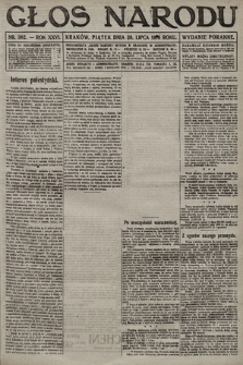 Głos Narodu (wydanie poranne). 1916, nr 362