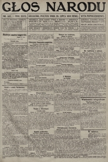 Głos Narodu (wydanie popołudniowe). 1916, nr 363