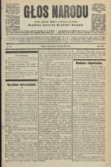 Głos Narodu : dziennik polityczny, założony w r. 1893 przez Józefa Rogosza (wydanie wieczorne). 1906, nr 45