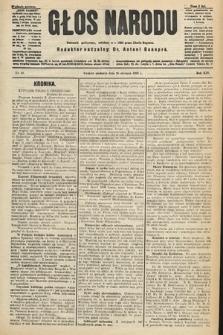 Głos Narodu : dziennik polityczny, założony w r. 1893 przez Józefa Rogosza (wydanie poranne). 1906, nr 48