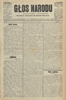 Głos Narodu : dziennik polityczny, założony w r. 1893 przez Józefa Rogosza (wydanie poranne). 1906, nr 92