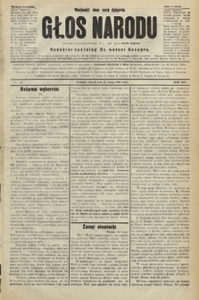 Głos Narodu : dziennik polityczny, założony w r. 1893 przez Józefa Rogosza (wydanie wieczorne). 1906, nr 102