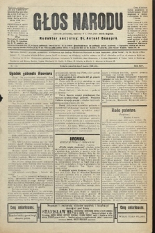 Głos Narodu : dziennik polityczny, założony w r. 1893 przez Józefa Rogosza (wydanie poranne). 1906, nr 115