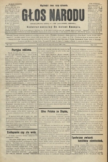 Głos Narodu : dziennik polityczny, założony w r. 1893 przez Józefa Rogosza (wydanie wieczorne). 1906, nr 141