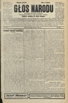 Głos Narodu : dziennik polityczny, założony w r. 1893 przez Józefa Rogosza (wydanie poranne). 1906, nr 154