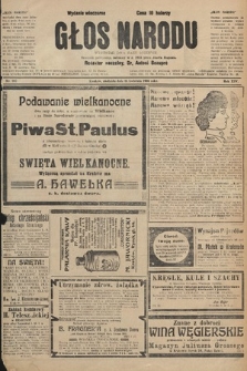 Głos Narodu : dziennik polityczny, założony w r. 1893 przez Józefa Rogosza (wydanie wieczorne). 1906, nr 183