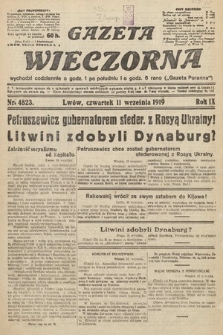 Gazeta Wieczorna. nr 4823