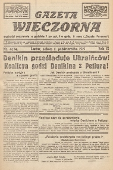 Gazeta Wieczorna. nr 4874