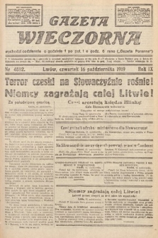 Gazeta Wieczorna. nr 4882