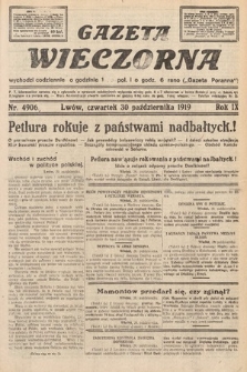 Gazeta Wieczorna. nr 4906