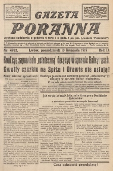 Gazeta Poranna. nr 4923