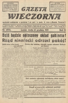 Gazeta Wieczorna. nr 4973