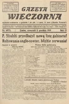 Gazeta Wieczorna. nr 4975