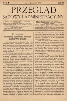 Przegląd Sądowy i Administracyjny. 1880, nr 3