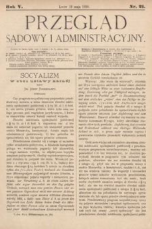 Przegląd Sądowy i Administracyjny. 1880, nr 21