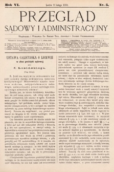 Przegląd Sądowy i Administracyjny. 1881, nr 5