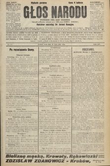 Głos Narodu : dziennik polityczny, założony w r. 1893 przez Józefa Rogosza (wydanie poranne). 1906, nr 353