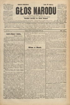 Głos Narodu : dziennik polityczny, założony w r. 1893 przez Józefa Rogosza (wydanie wieczorne). 1906, nr 427