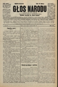 Głos Narodu : dziennik polityczny, założony w r. 1893 przez Józefa Rogosza (wydanie wieczorne). 1906, nr 446