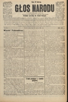 Głos Narodu : dziennik polityczny, założony w r. 1893 przez Józefa Rogosza. 1906, nr 454