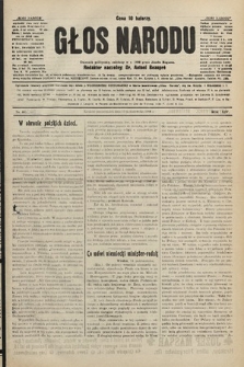 Głos Narodu : dziennik polityczny, założony w r. 1893 przez Józefa Rogosza. 1906, nr 466