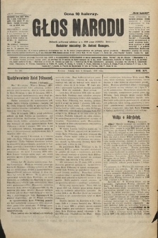 Głos Narodu : dziennik polityczny, założony w r. 1893 przez Józefa Rogosza. 1906, nr 480