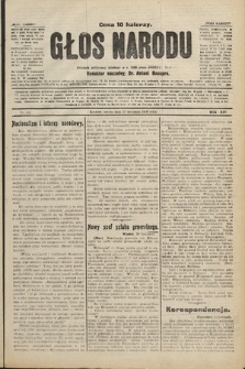 Głos Narodu : dziennik polityczny, założony w r. 1893 przez Józefa Rogosza. 1906, nr 492