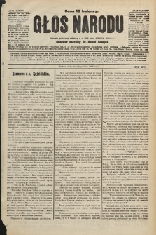 Głos Narodu : dziennik polityczny, założony w r. 1893 przez Józefa Rogosza. 1906, nr [508]