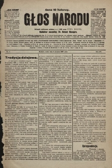 Głos Narodu : dziennik polityczny, założony w r. 1893 przez Józefa Rogosza. 1907, nr 2