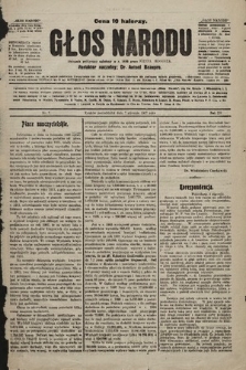 Głos Narodu : dziennik polityczny, założony w r. 1893 przez Józefa Rogosza. 1907, nr 7