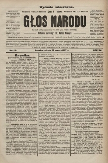 Głos Narodu : dziennik polityczny, założony w r. 1893 przez Józefa Rogosza (wydanie wieczorne). 1907, nr 133