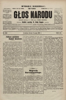 Głos Narodu : dziennik polityczny, założony w r. 1893 przez Józefa Rogosza (wydanie wieczorne). 1907, nr 204