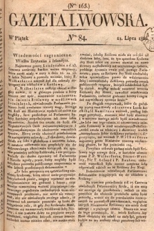Gazeta Lwowska. 1820, nr 84