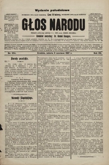Głos Narodu : dziennik polityczny, założony w r. 1893 przez Józefa Rogosza (wydanie poranne). 1907, nr 253