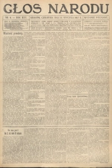 Głos Narodu (wydanie poranne). 1917, nr 9