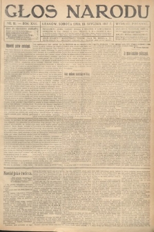 Głos Narodu (wydanie poranne). 1917, nr 11