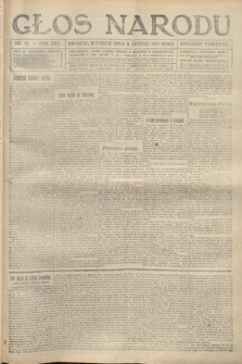 Głos Narodu (wydanie poranne). 1917, nr 31