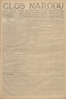 Głos Narodu (wydanie poranne). 1917, nr 76