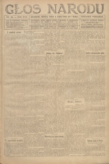 Głos Narodu (wydanie poranne). 1917, nr 80