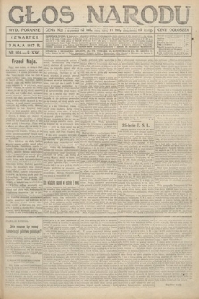 Głos Narodu (wydanie poranne). 1917, nr 104