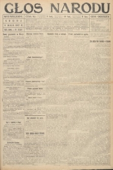 Głos Narodu (wydanie wieczorne). 1917, nr 109
